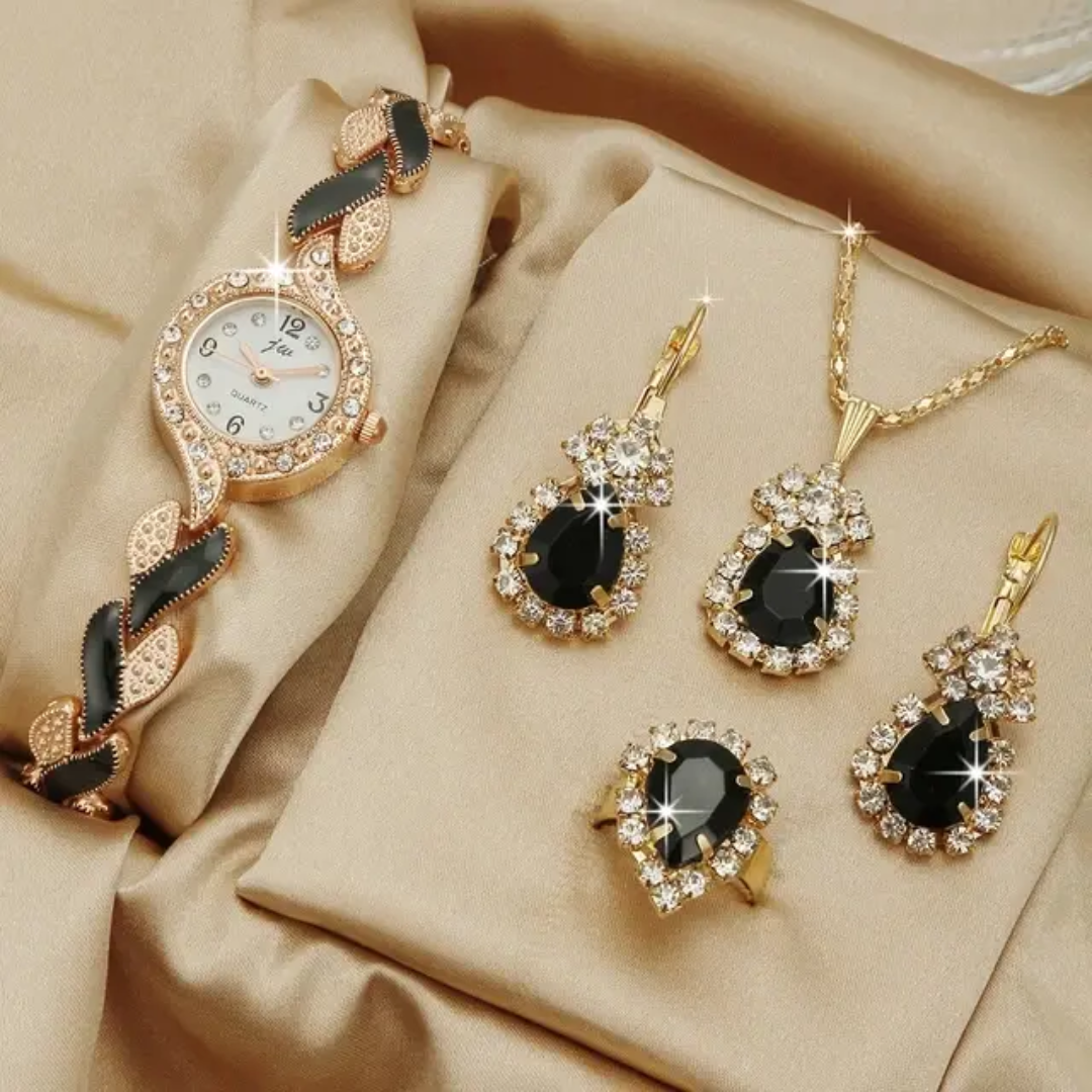 Eclats Rubis - Ensemble de bijoux